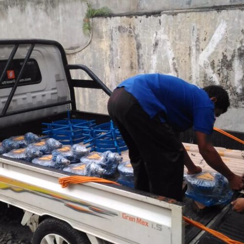 pengiriman pintu air irigasi rpa