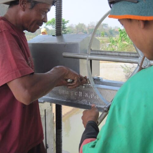 pintu air bonang colo barat