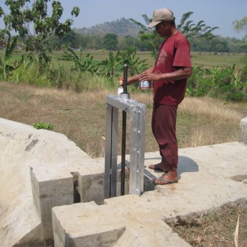 proyek pintu air bonang colo barat