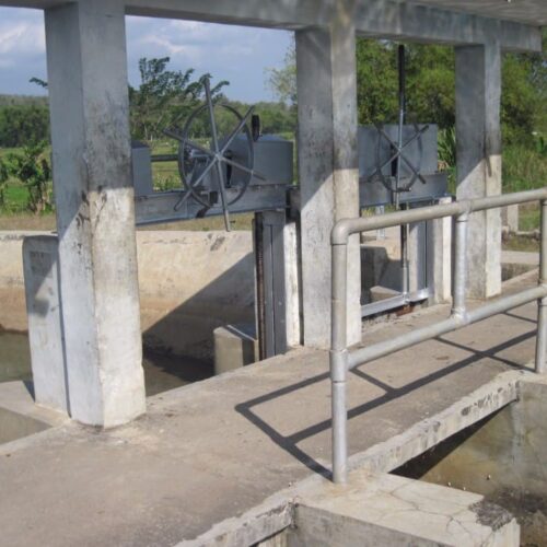 proyek pintu air bonang colo barat