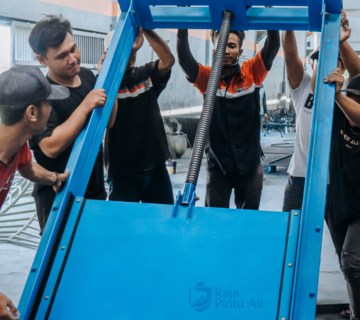 Perbedaan Pintu Air Bendungan dan Saluran Irigasi