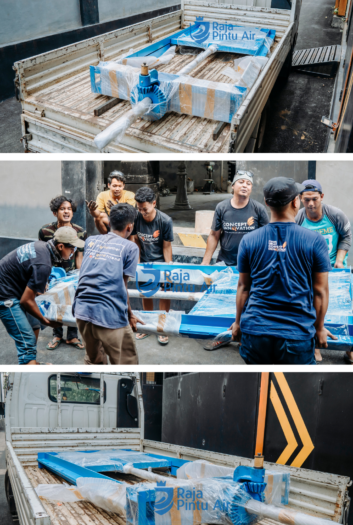 Dengan kebijakan dan prosedur yang sudah ditetapkan oleh pemerintah, petugas lapangan mengoperasikan pintu air secara langsung.