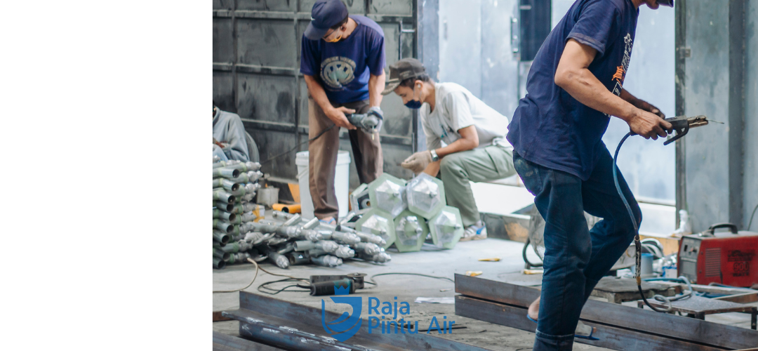 Sistem irigasi tidak menggunakan pintu air yang berkualitas, distribusi air akan menjadi tidak merata  Akibatnya, sebagian lahan mengalami kekeringan, sedangkan area lainnya justru tergenang 