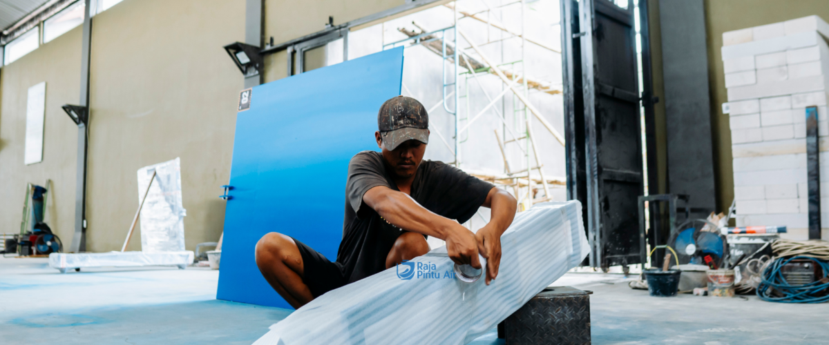 Daun pintu air baja akan lebih unggul dalam kekuatan fleksibel dan bobot yang ringan untuk irigasi tersier.